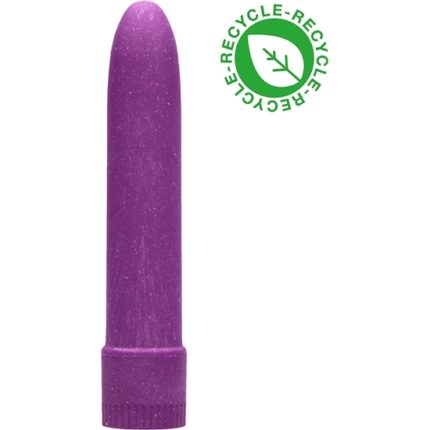 14 CM VIBRADOR - BIODEGRADABLE - MORADO - 001