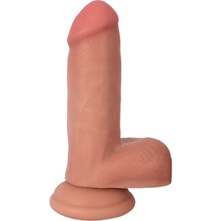 15 CM  BARESKIN PENE REALISTICO CON TESTICULOS - COLOR CLARO - 001