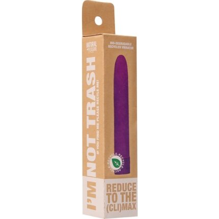 17CM VIBRADOR - BIODEGRADABLE - MORADO - 002