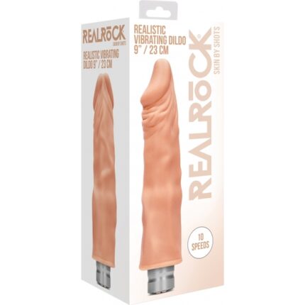 23 CM DILDO VIBRADOR REAL - 002