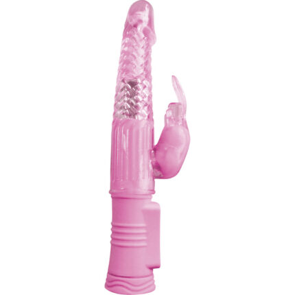 4PLAY DELUXE VIBRADOR CONEJITO RAMPANTE FINO ROSA - 001