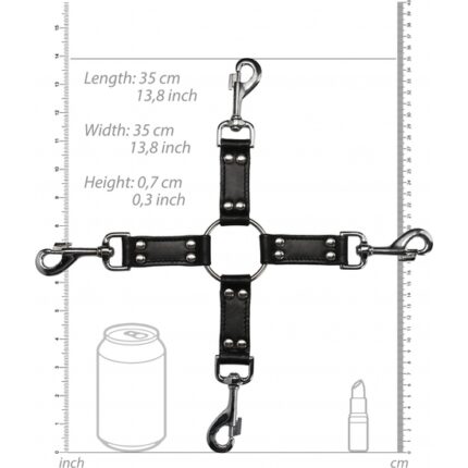 ACCESORIO DE 4 ANCLAJES PARA ATADURAS BONDAGE - 002