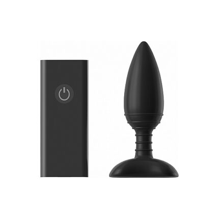 ACE LARGE PLUG VIBRADOR CONTROL REMOTO - NEGRO - 001