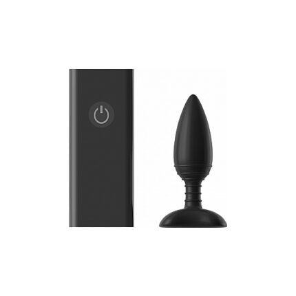 ACE MEDIUM PLUG VIBRADOR CONTROL REMOTO - NEGRO - 001