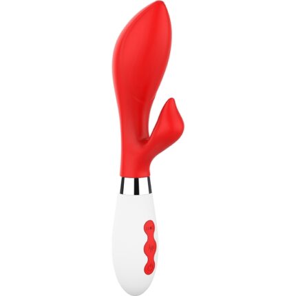 ACHELOIS - ULTRA SOFT SILICONE - 10 SPEEDS - ROJO - 001