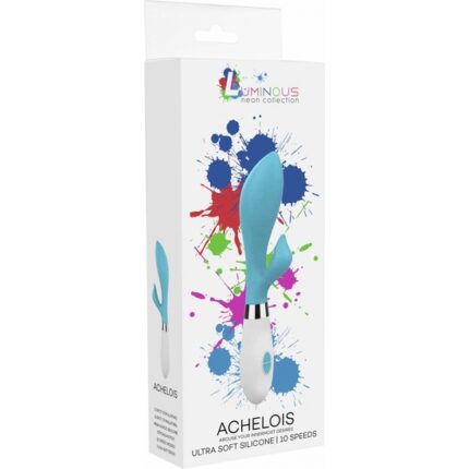 ACHELOIS - ULTRA SOFT SILICONE - 10 SPEEDS - TURQUESA - 002
