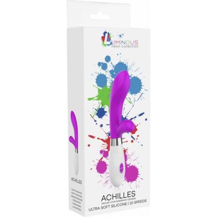 ACHILLES - ULTRA SOFT SILICONE - 10 SPEEDS - FUCHSIA - 002