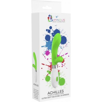 ACHILLES - ULTRA SOFT SILICONE - 10 SPEEDS - VERDE - 002