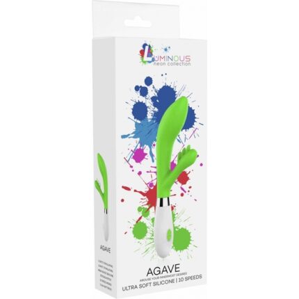 AGAVE - ULTRA SOFT SILICONE - 10 SPEEDS - VERDE - 002