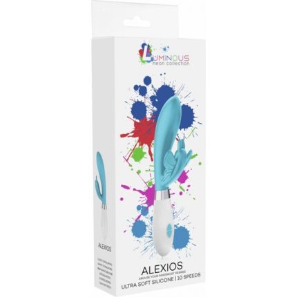 ALEXIOS - ULTRA SOFT SILICONE - 10 SPEEDS - TURQUESA - 002