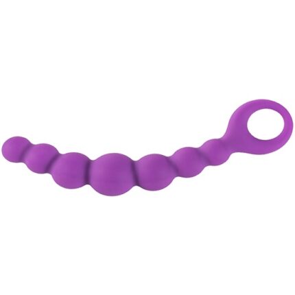 ALIVE BUBBLE-CHAIN - BOLAS ANALES SILICONA MORADO - 001