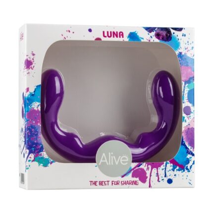 ALIVE LUNA - DILDO DOBLE PENETRACIÓN DE SILICONA - 002