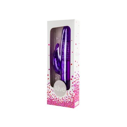 ALIVE RABBIT FOLLIES - VIBRADOR RAMPANTE CON ROTACIÓN - 002