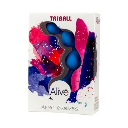 ALIVE TRIBALL PLUG DE SILICONA - AZUL - 002