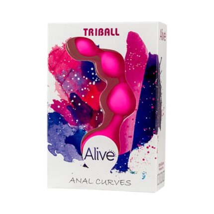 ALIVE TRIBALL PLUG DE SILICONA - ROSA - 002