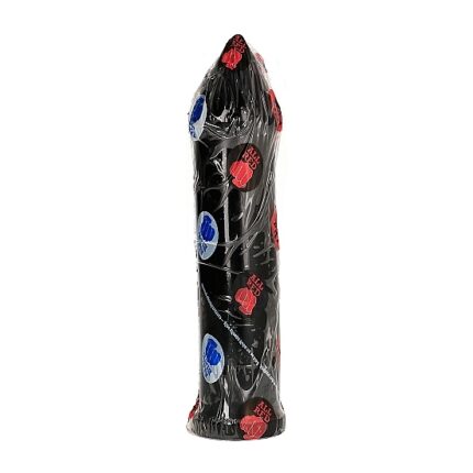 ALL BLACK DILDO 24CM - 002