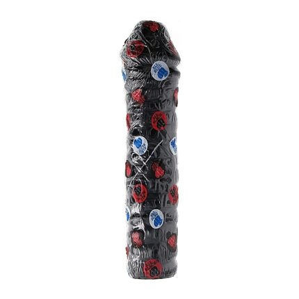 ALL BLACK PENE REALÍSTICO 38CM - 002
