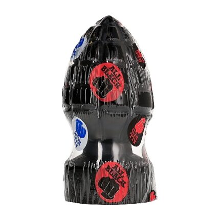 ALL BLACK PLUG ANAL 14CM - 002