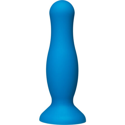 AMERICAN POP DILDO SILICONA 10 CM AZUL - 001