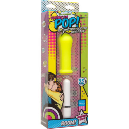 AMERICAN POP VIBRADOR BOOM AMARILLO - 002