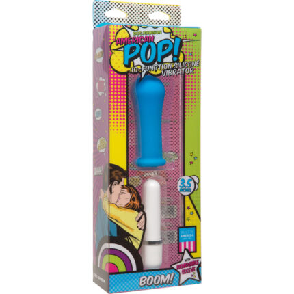 AMERICAN POP VIBRADOR BOOM AZUL - 002