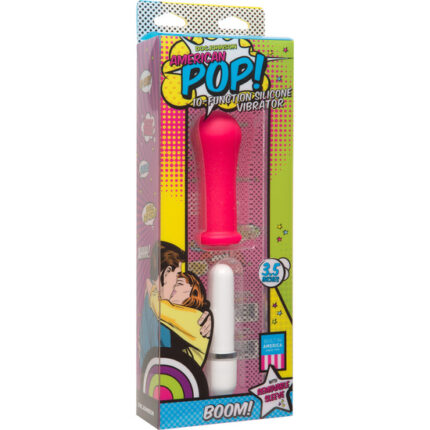 AMERICAN POP VIBRADOR BOOM ROSA - 002
