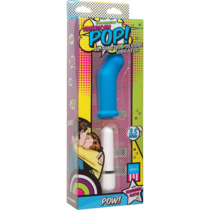 AMERICAN POP VIBRADOR POW AZUL - 002