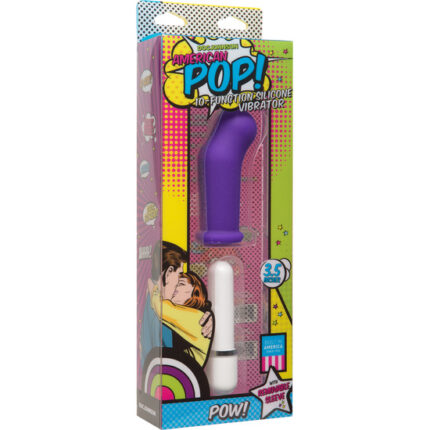AMERICAN POP VIBRADOR POW MORADO - 002