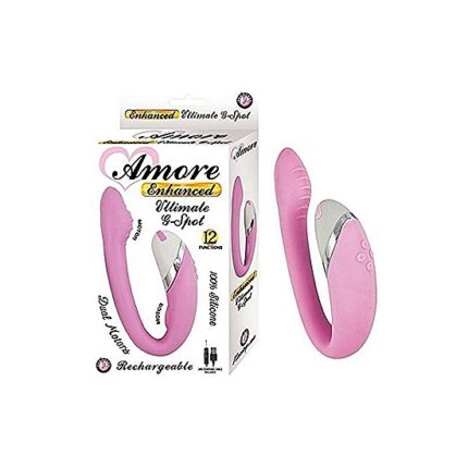 AMORE ENHANCED ULTIMATE VIBRADOR PUNTO G - ROSA - 001