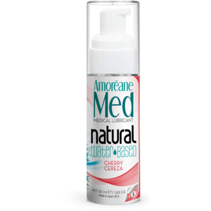 AMOREANE MEDICAL LUBRICANTE BASE AGUA CON FITOPLANCTON 50ML - CEREZA - 001