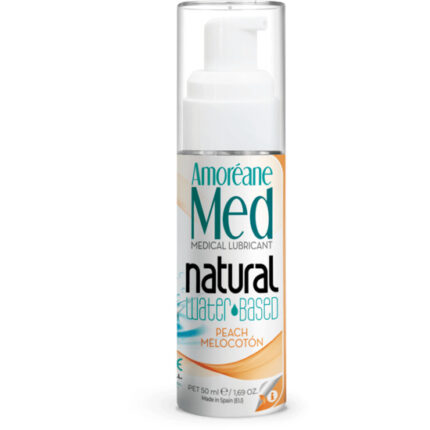 AMOREANE MEDICAL LUBRICANTE BASE AGUA CON FITOPLANCTON 50ML - MELOCOTÓN - 001