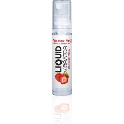 AMOREANE VIBRADOR LÍQUIDO 10ML - FRESAS - 001