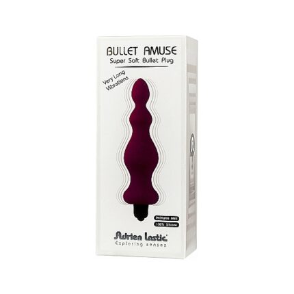 AMUSE ESTIMULADOR ANAL CON BALA VIBRADORA - MORADO - 002