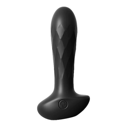ANAL TEASER VIBRADOR DE SILICONA - NEGRO - 001