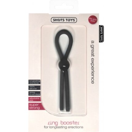 ANILLO DE SILICONA RING BOOSTER - NEGRO - 002