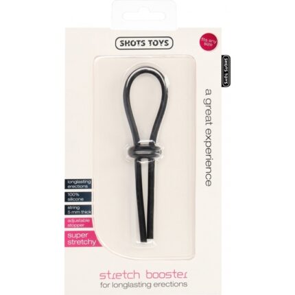 ANILLO DE SILICONA STRECH BOOSTER - NEGRO - 002