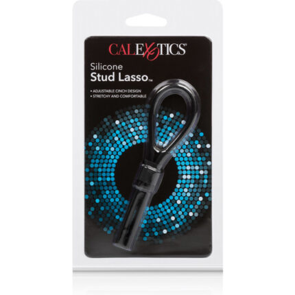 ANILLO PARA EL PENE AJUSTABLE LASSO NEGRO - 002