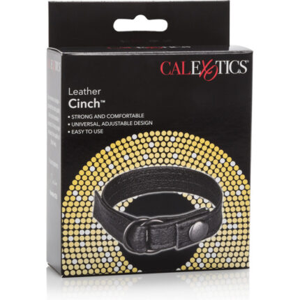 ANILLO PARA EL PENE DE CUERO AJUSTABLE - 002