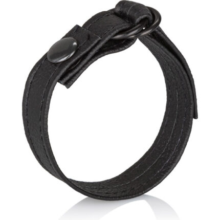 ANILLO PARA EL PENE DE CUERO AJUSTABLE - 001