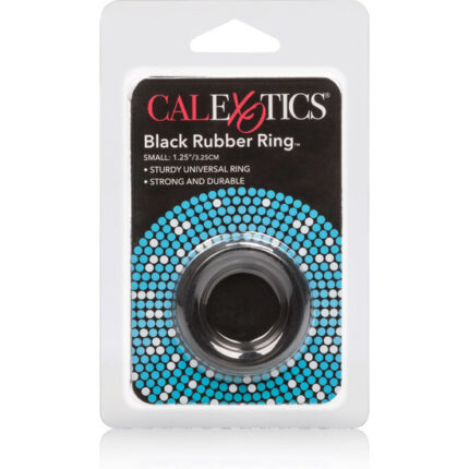 ANILLO PARA PENE PEQUEÑO DE CAUCHO NEGRO - 002