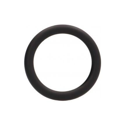 ANILLO SILICONA GRUESO MEDIUM - NEGRO - 001