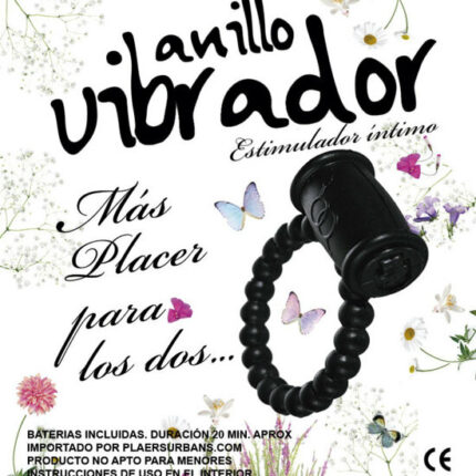 ANILLO VIBRADOR ESTIMULADOR 1 UNIDAD - COLORES SURTIDOS - 001
