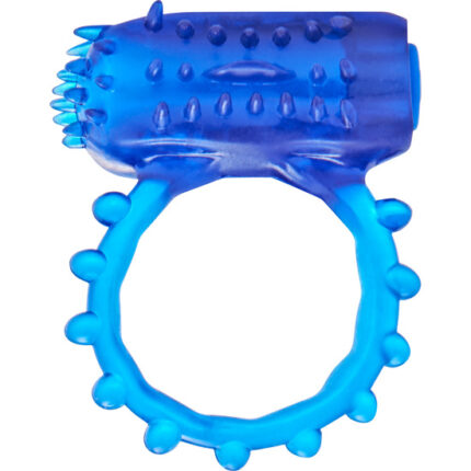 ANILLO Y VIBRADOR DEDO AZUL - 001