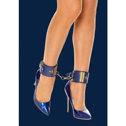 ANKLE CUFFS - SAILOR THEME - AZUL - 001