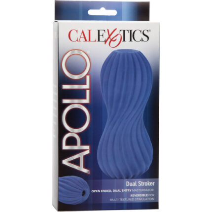 APOLLO MASTURBADOR DUAL PARA HOMBRE AZUL - 002