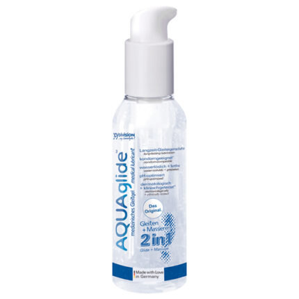 AQUAGLIDE 2 EN 1 LUBRICANTE + MASAJE 125 ML - 002