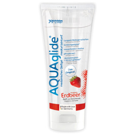 AQUAGLIDE LUBRICANTE SABOR FRESA 100 ML - 002