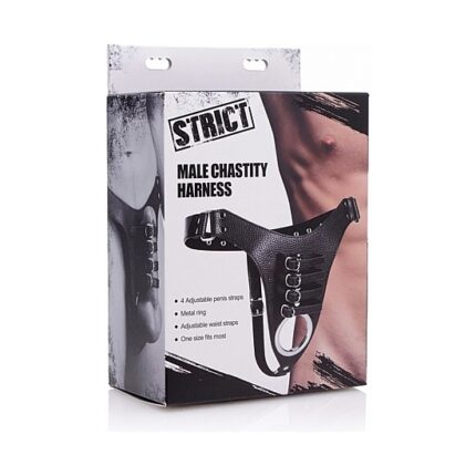 ARNES DE CASTIDAD PARA HOMBRE NEGRO - 002