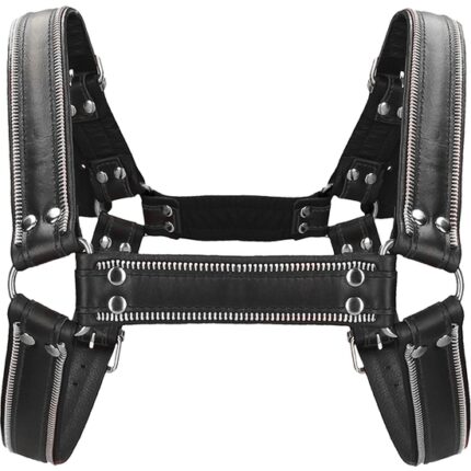 ARNÉS PARA BULLDOG DE PECHO SERIE Z - NEGRO - 002