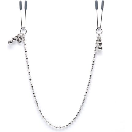 AT MY MERCY CADENA CON PINZAS DE PEZONES - PLATA - 001